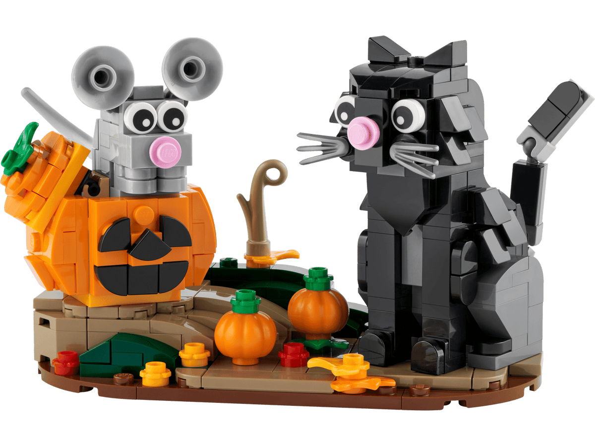 LEGO® Katz und Maus an Halloween