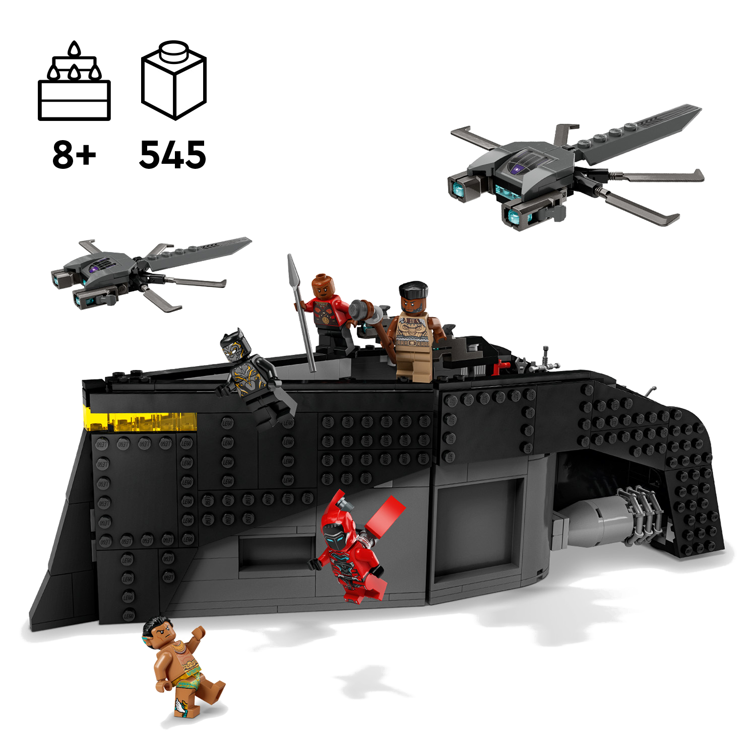 REVIEW: LEGO 76214 BLACK PANTHER: Duell auf dem Wasser