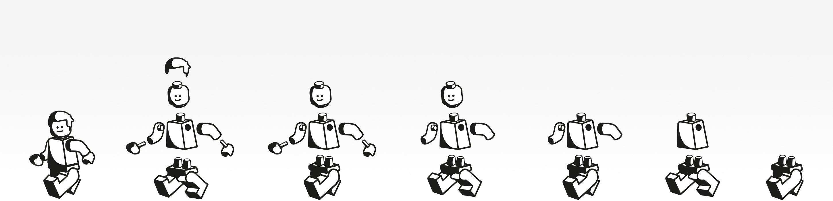 LEGO® Minifiguren Beine & Röcke