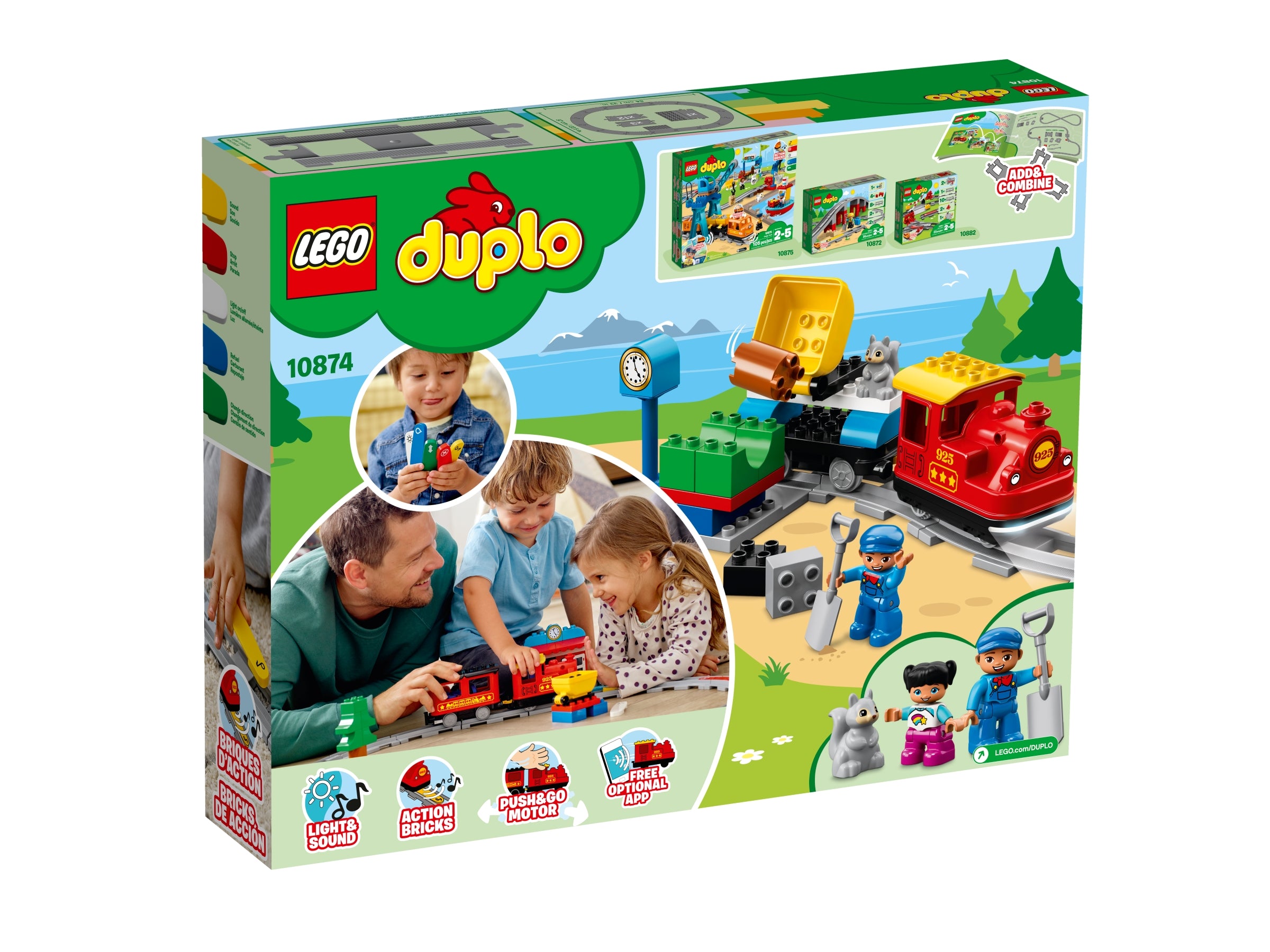 LEGO® Dampfeisenbahn