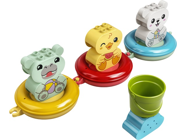 LEGO® Bathtub Fun: Floating Animal Train