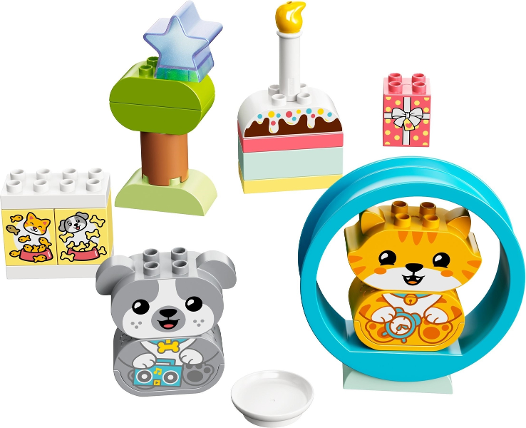 LEGO® My First Puppy & Kitten – with Clay