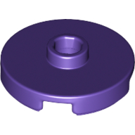 LEGO Tiles (modified) - 2 x 2 with open stud (round)