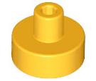 LEGO Fliesen (modifiziert) - 1 x 1 rund mit Stab und Pinhalter