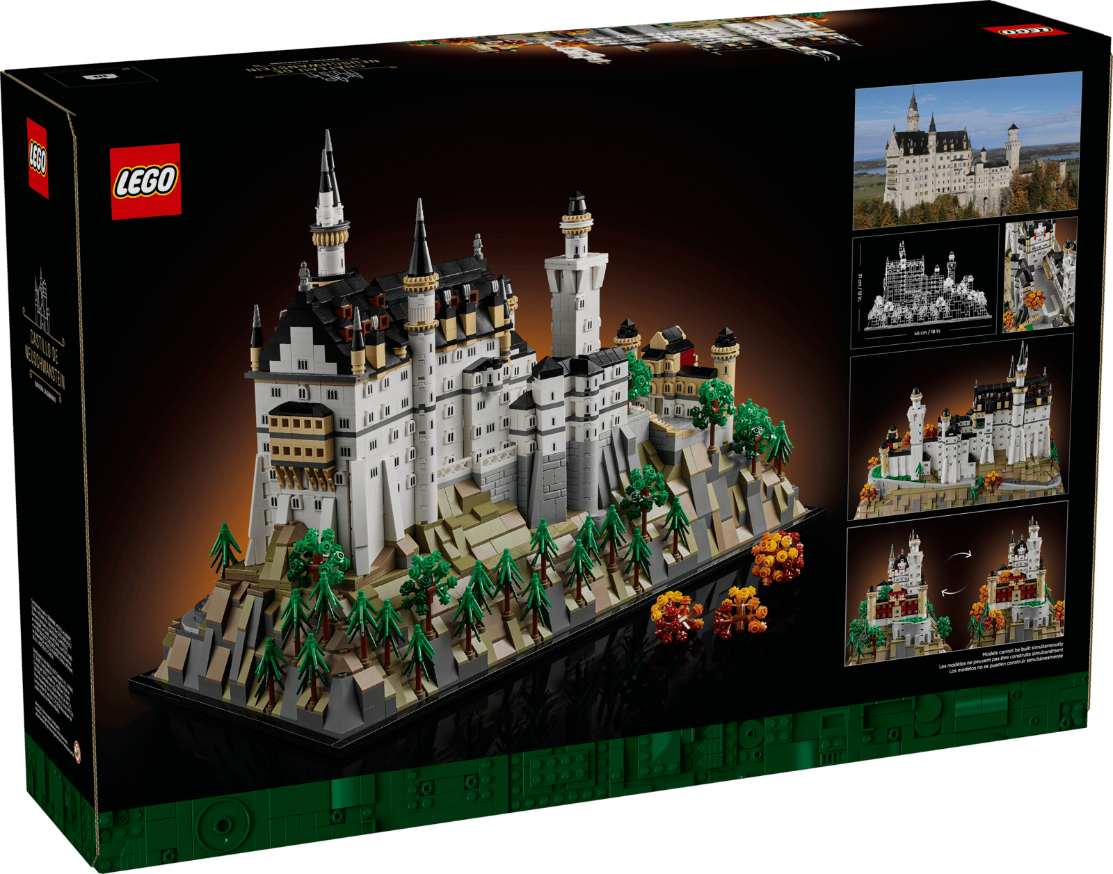 LEGO Architecture Bausätze - Schloss Neuschwanstein #21063
