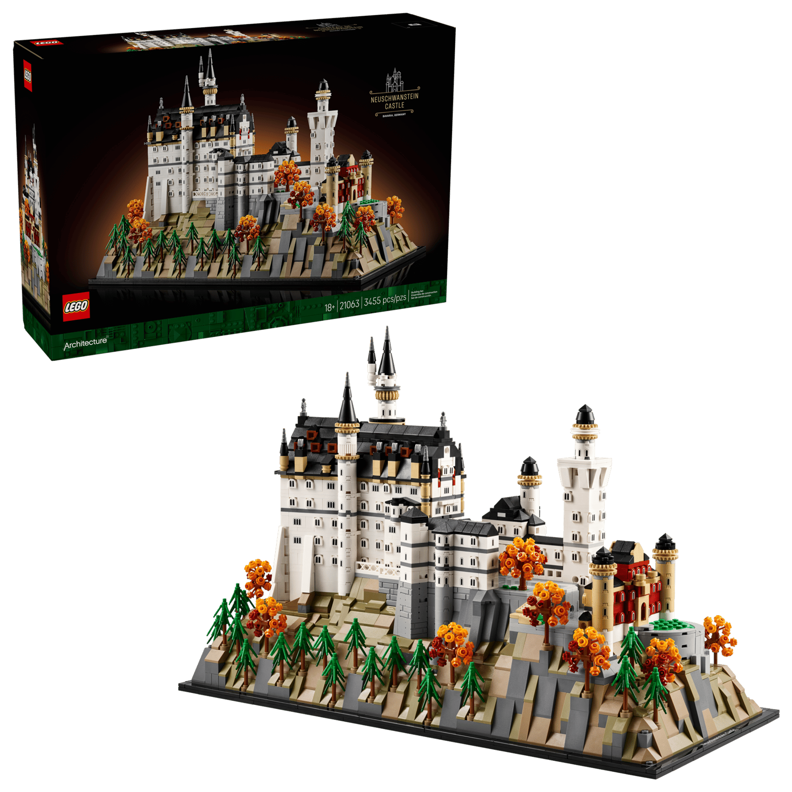 LEGO Architecture Bausätze - Schloss Neuschwanstein #21063