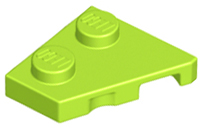 LEGO Plates (modified) - wing 2 x 2 (left)
