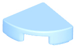 LEGO Tiles (modified) - 1 x 1 (round, 1/4)