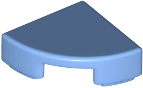 LEGO Tiles (modified) - 1 x 1 (round, 1/4)