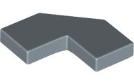 LEGO Tiles (modified) - Modified Facet 2 x 2 (with cutout)
