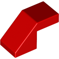 LEGO Slopes (modified) - 2 x 1 with cutout (without nub, 45°)