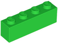 LEGO Bricks (default) - 1x4