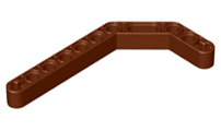LEGO Technic Lift Arms - modified curved and double thickness, 1 x 11.5