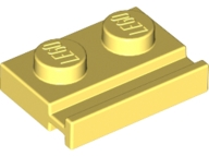 LEGO Plates (modified) - 1 x 2 with door track