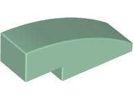 LEGO Slopes (modified) - 1 x 3 (curved)