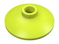 LEGO satellite dish/radar - 2 x 2 (inverted)
