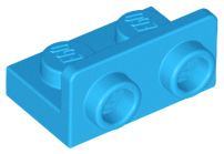 LEGO Plates (angle) - 1 x 2 to 1 x 2 (inverted)