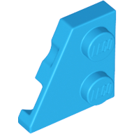 LEGO Plates (modified) - wing 2 x 2 (left)