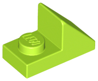 LEGO Slopes (modified) - Slanted 2 x 1 with 2/3 cutout (45°)