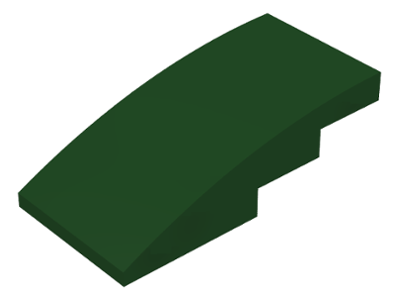 LEGO Slopes (modified) - 4 x 2 (curved)