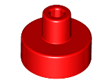 LEGO Fliesen (modifiziert) - 1 x 1 rund mit Stab und Pinhalter