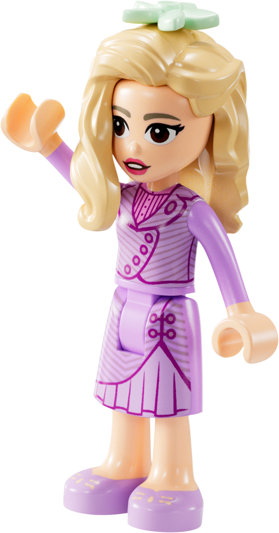 LEGO Minifigur Glinda - Lavender Dress (wck001) – neu