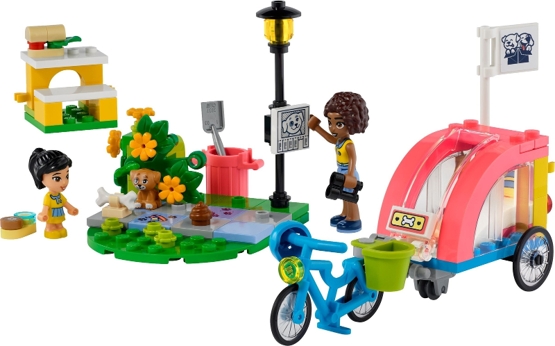 LEGO® dog rescue bike