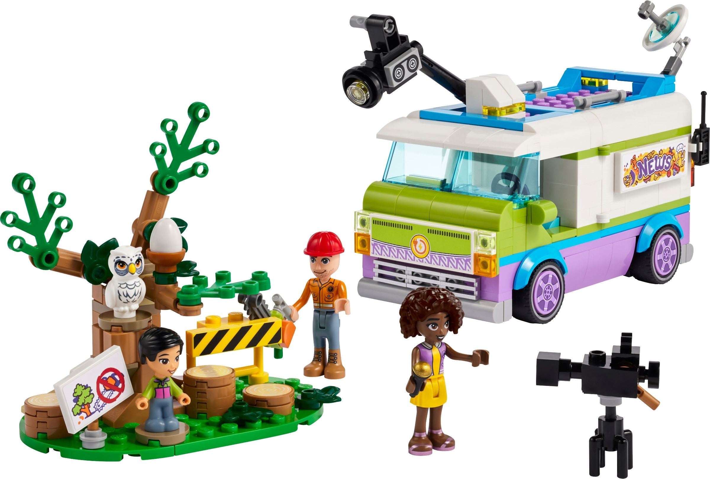 LEGO® news van