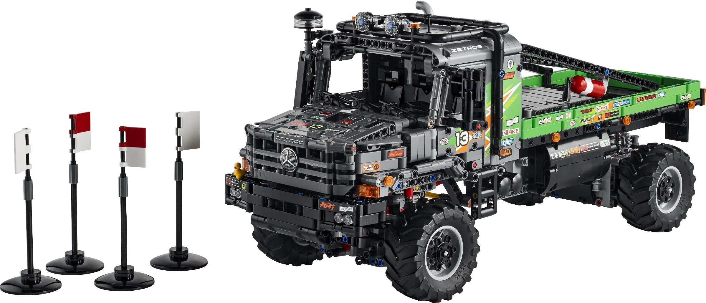 LEGO® app-controlled 4x4 Mercedes-Benz Zetros off-road truck