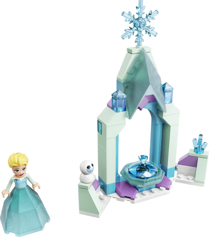LEGO® Elsa's castle courtyard