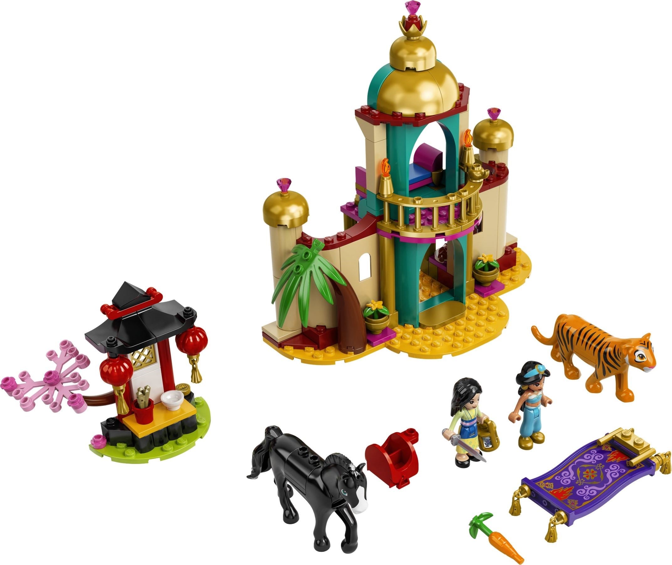 LEGO® Jasmine and Mulan's adventures