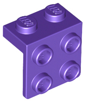 LEGO Plates (Angle) - 1 x 2 to 2 x 2