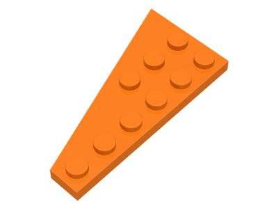 LEGO Platten (modifiziert) - Flügel 3 x 6 (rechts)