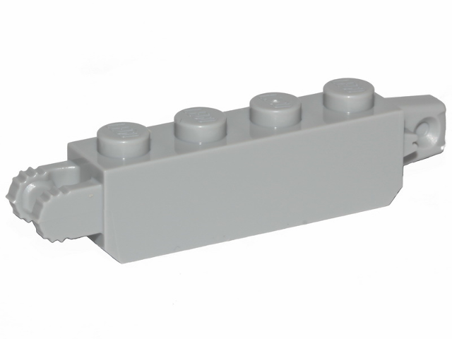 LEGO Scharniere (Steine) - 1 x 4 Verriegelung mit 2 vertikalen Finger, 7 Zähnen und 1 vertikalem Figner
