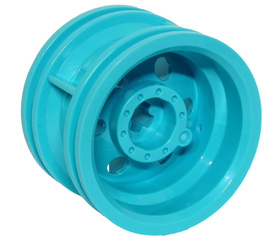 LEGO Technic tires/rims - rim 30.4mm D.x 20mm with reinforced edge (without pin openings)