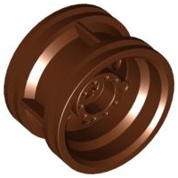 LEGO Technic tires/rims - rim 30.4mm D.x 20mm with reinforced edge (without pin openings)
