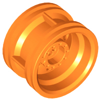 LEGO Technic tires/rims - rim 30.4mm D.x 20mm with reinforced edge (without pin openings)