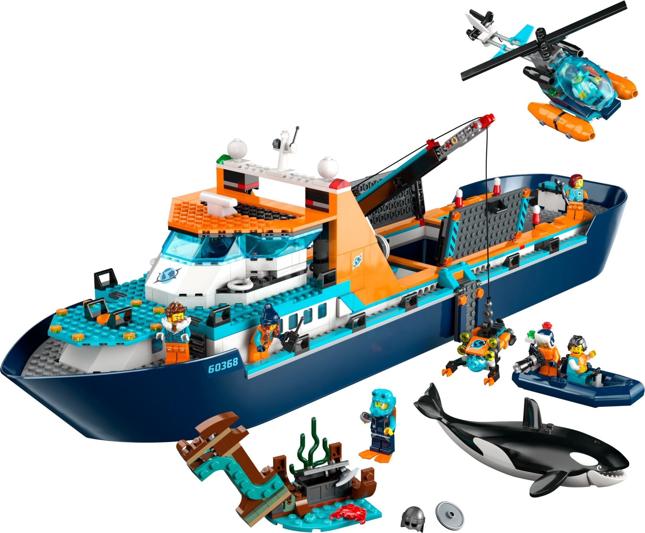 LEGO® Arctic research vessel