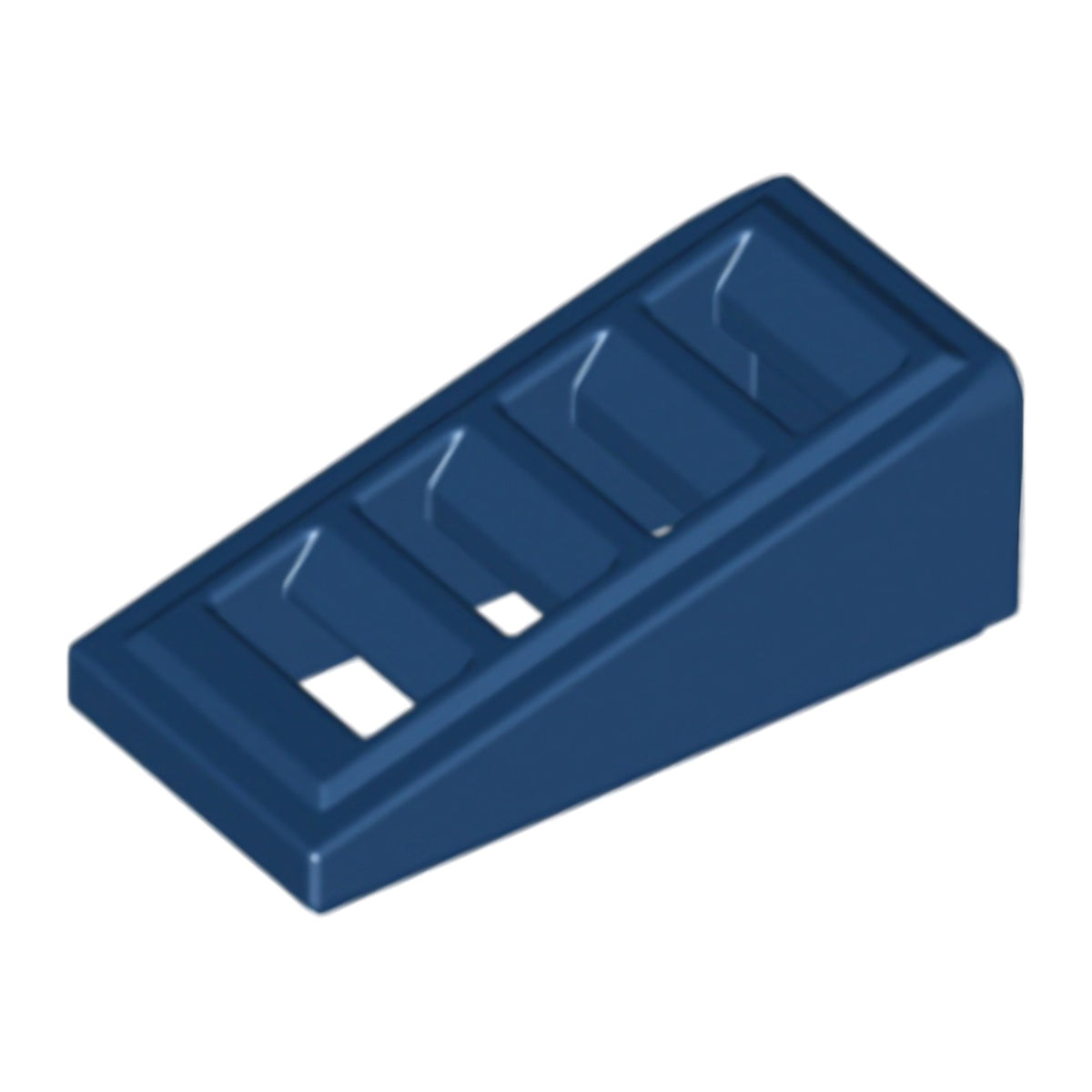 LEGO Dachsteine (modifiziert) - Schräge 18 Grad, 2 x 1 x 2/3 mit Gitterrost