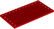 LEGO Tiles (modified) - 6 x 12 with studs on the edges
