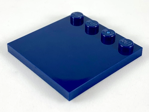 LEGO Tiles (modified) - 4 x 4 with studs on the edge