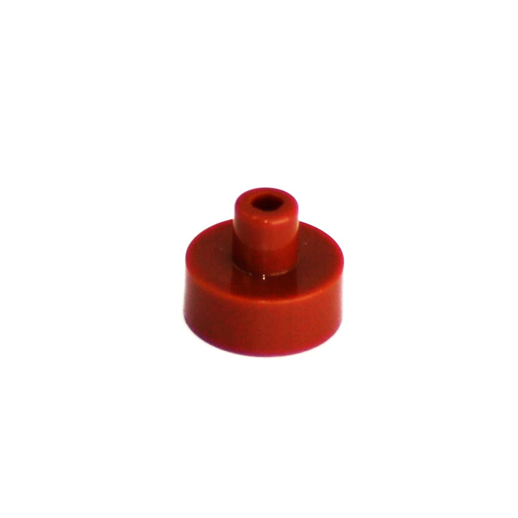 LEGO Fliesen (modifiziert) - 1 x 1 rund mit Stab und Pinhalter