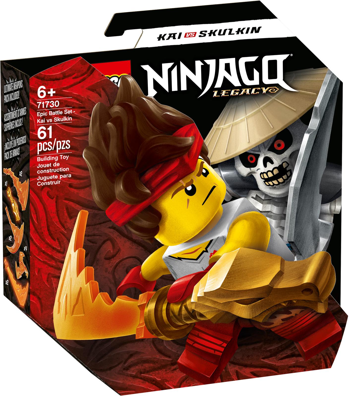 LEGO Ninjago Sets - Battle Set: Kai vs. Skulkin
