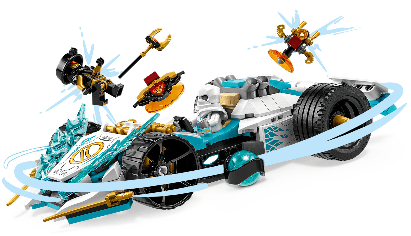 LEGO® Zanes Drachenpower-Spinjitzu-Rennwagen