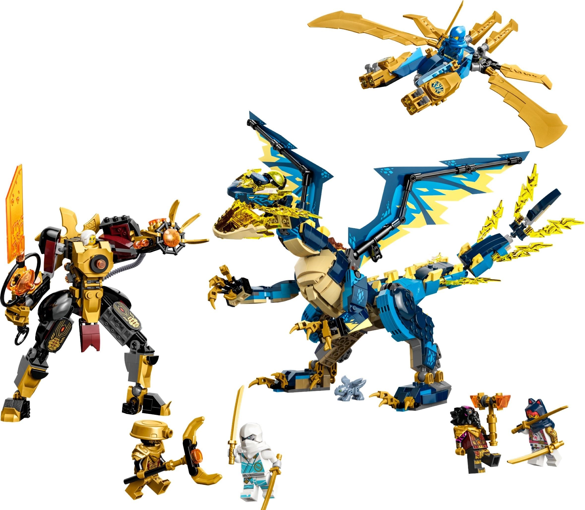 LEGO® Imperial Mech Duel against the Elemental Dragon