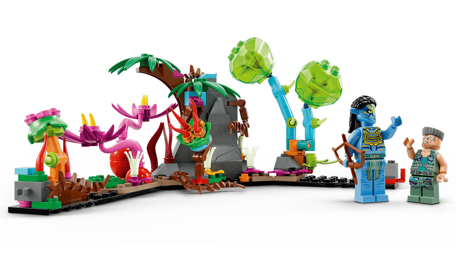 LEGO® Neytiri und Thanator vs. Quaritch im MPA