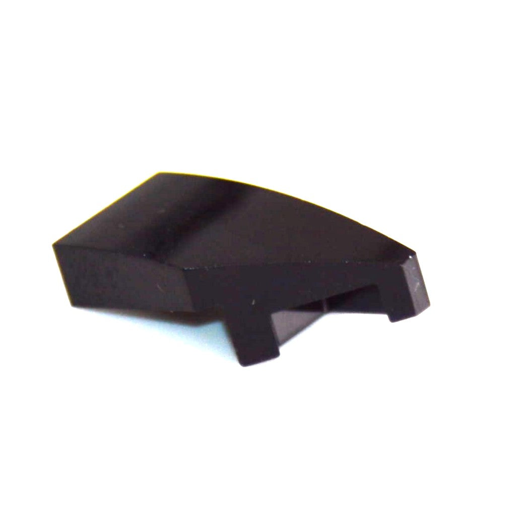 LEGO Slopes (modified) - Wing 1 x 2 with knob cutout (right, curved)