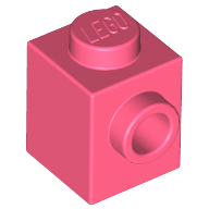 LEGO Bricks (modified) - 1 x 1 with a side nub