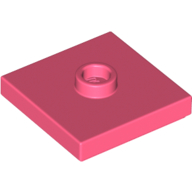 LEGO Plates (modified) - 2 x 2 with a stud