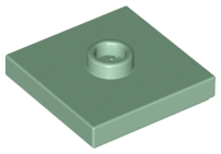 LEGO Plates (modified) - 2 x 2 with a stud